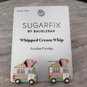 SUGARFIX by BaubleBar ice cream truck earrings summer dessert Novelty NWT